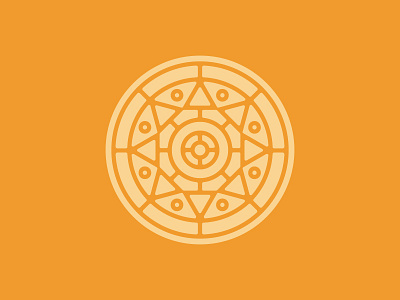 Sun Shield aztec badge brand branding icon logo mark pictogram shield sun sun shield