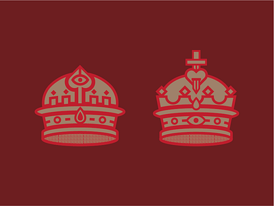 Blood Crowns blood crown crowns eye heart icon icons logo royal royalty