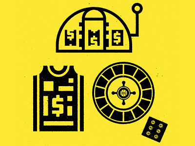 Basketball Podcast Episode Icons basketball basketballs court gambling icon icons jersey logo slot machine