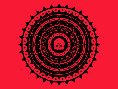 Puzzle Seal badge badges design eye icon illustration seal seals skull skullls