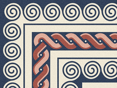 Roman floor artwork crop frame geometric illustration mosaic news pattern pattern art pattern design poster roman swirl vector vector illustration