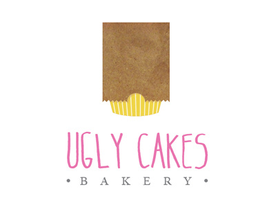 Ugly Cakes Bakery logo bakery baking cakes dessert ugly