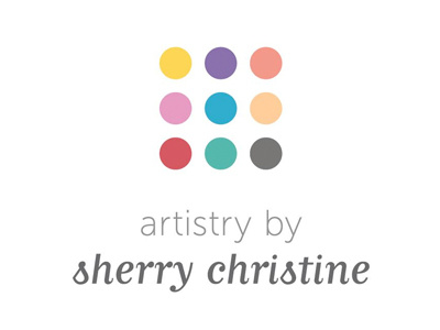 Artistry by Sherry Christine artist colors logo makeup mua