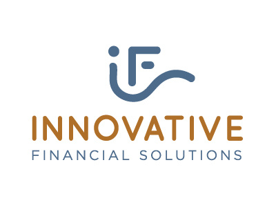 IFS logo branding design face finance happy innovative logo people solutions