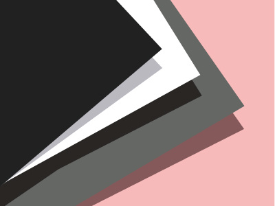KEEP IT LITE block color color blocking mellow minimal minimalism paper pastel pink soft