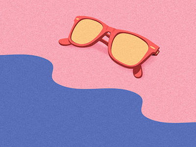memorial haze 80s vector sand ocean beach wayfarers retro sunglasses holiday day memorial
