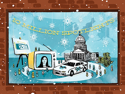 OCNA End of Year Card Illustration