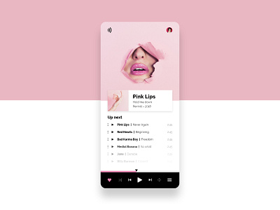 DailyUI 009 – Music Player