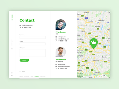 DailyUI 028 - Contact