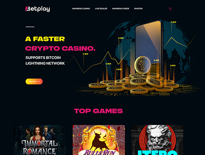 Crypto website branding design graphic design illustration minimal ui ux website design