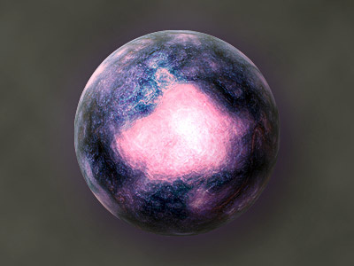Planet filters layer styles pink planet violet