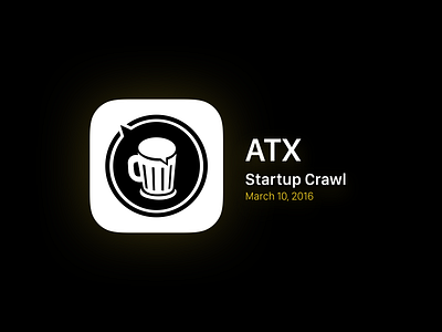ATX Startup Crawl austin beer icon