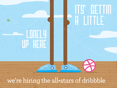 We're Hiring the All-Stars of Dribbble basketball careers dave design hiring ramsey