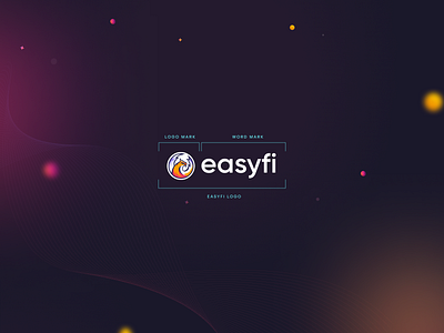 Easyfi Crypto Logo Design blockchain crypto cryptologo easyfi lending logo minimal minimalistic uiuxdesign web3