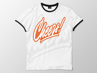 Lettering “CHEERS!”