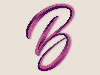 B brushpen brushpen script calligraphy handwriting lettering logo logotype personal logo type typography леттеринг