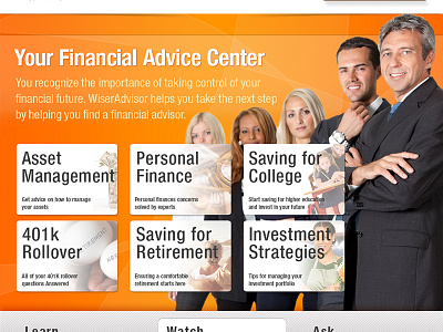 Retirement Mentors Home Page financial advice retirement