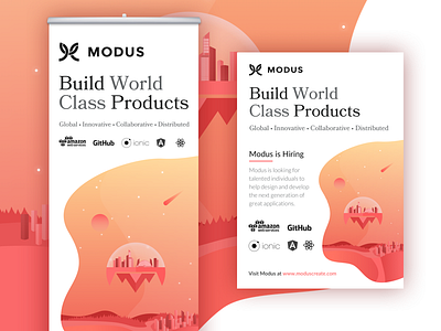 Modus Banner Stand and Flyer angular banner banner stand flat flyer future github ionic modus react remote