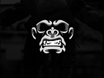 Mad Gorilla Logo design adobe ape branding design gorilla illustrator logo mad photoshop simbol vector