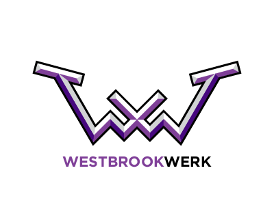 Westbrookwerk 4 color branding icon identity illustration vector