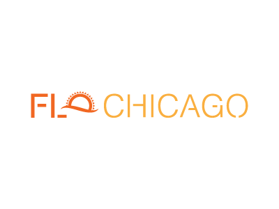 Flo Chicago Branding 2 color branding icon identity illustration vector
