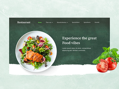 Restaurant web banner