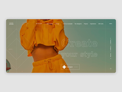 Create your fashion style design e commerce fashion fashion collection fashion design grid site design ui uiux web web design