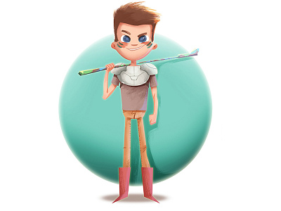 Fella artwork boy character character design digital art illustration still frame