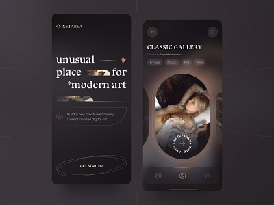 NFT AREA Mobile Application