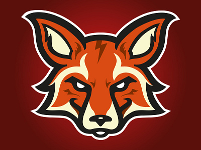 Fox Mascot design icon illustration mascot sports logo