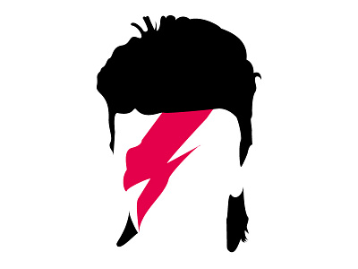 Rock Icons bowie fun illustration music