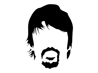 Rock Icons dave grohl fun illustration music