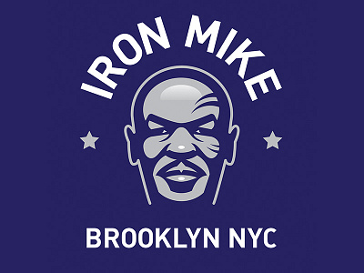 Iron Mike Tyson boxing brooklyn icon illustration portrait sports tyson vector