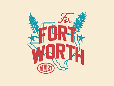 For Fort Worth Campaign for Trademark Church branding church church design community design fundraiser illustration logo ministry vector