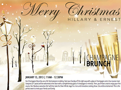Merry Cooking Christmas, Hillary & Ernest
