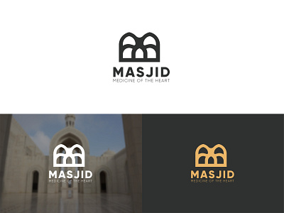 Masjid abstract abstract logo brand design clean design flat icon identity logo madinah masjid mosque sunnah vector