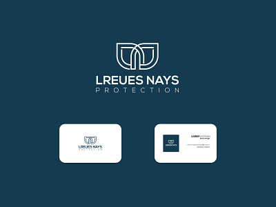 LREUES NAYS PROTECTION brand brand design branding design logo