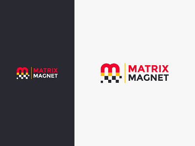 Matrix Magnet abstract abstract logo brand brand design brand identity branding design icon identity logo