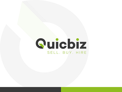 Quicbiz design icon logo