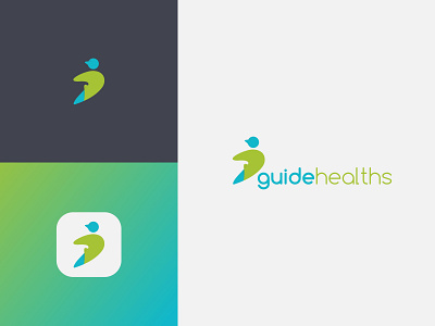 GuideHealths graphic design guide heath icon logo minimal