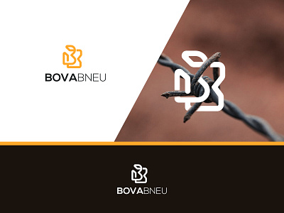 BovaBneu Logo branding graphic design icon logo