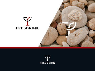 FrebDrink brand design design drink icon logo vector