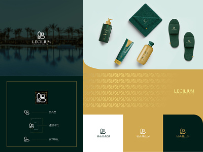 Lecilium Hotel & Resorts Branding brand brand design branding design hotel icon logotype resort
