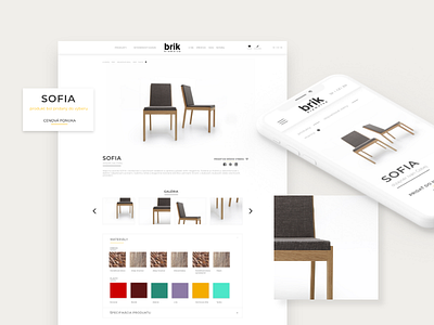 Product page - custom made furniture catalog catalogue design furniture furniture store furniture website furnitures product product catalog product catalogue product page ui ux web website