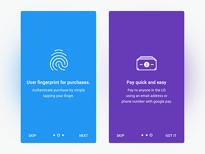 Payment Fingerprint onboarding illustration