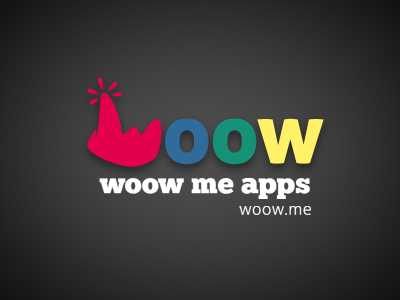 Logo Woow.me - v1.0 colors logo touch