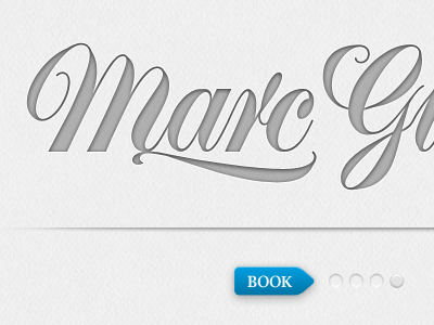 Marc Gibert site book clean logo