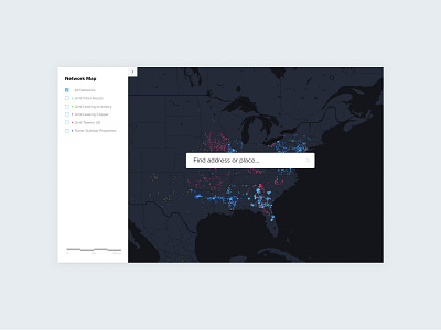 Uniti Network Map