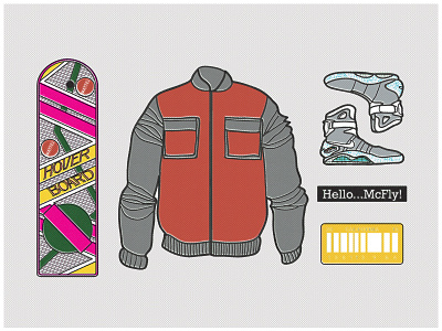McFly Gear 2015 Rebound air mag back to the future illustration marty mcfly mcfly nike