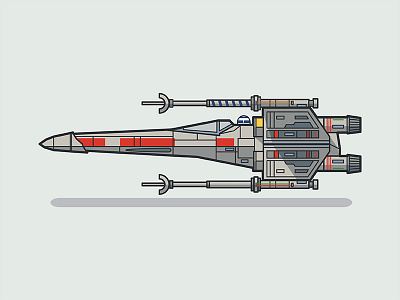 Red 5 star wars x wing